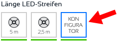 Der Start des Editors für den Konfigurator