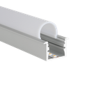 LED-Profil Aluminium M-Line Rec 26mm breit