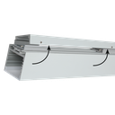 Profil für die Deckenmontage, nutzbar mit L, Q und M-Line Typ 24 | Aluminium