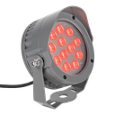 Außenstrahler RGB SPOT LIGHT TRILED, 25°, 12x 2 Watt, 36W, 24V (common cathode), IP65 | Grau