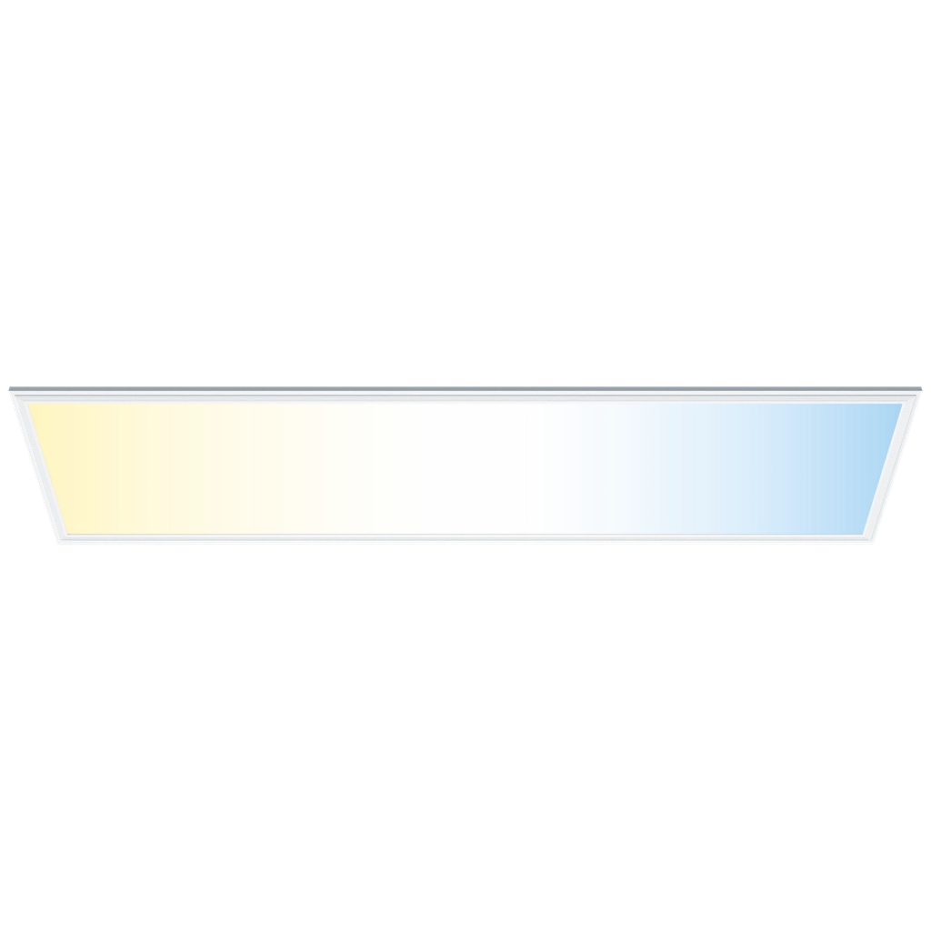 LED-Arbeitsplatzleuchte PEDULA 200 x 1200 Ergo Ambience 3000K-6000K, 32 W, 2880 Lumen, Ra > 90, UGR < 19 | Rahmen weiß