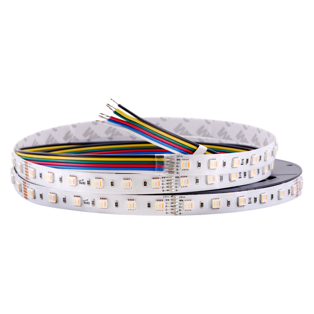 LED-Lichtband Color & Ambience, 24V, 12mm breit - RGB & CCT (5in1)