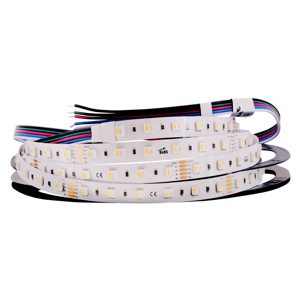 LED-Lichtband Color & White, 24V, 12mm breit - RGBW (4in1)