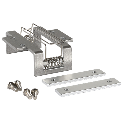 Feder-Montage-Clip Aluminium, für L-Line Profile | silber